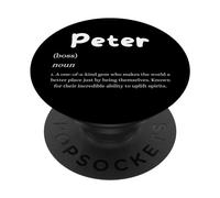 Peter Definition Personalized Name Custom Costume For Peters PopSockets PopGrip Adesivo