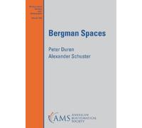 Peter Duren Alexander Schuster Bergman Spaces (Tascabile)