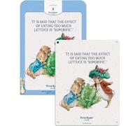 Peter E Benjamin Da Beatrix Potter Autorizzato Large Acciaio Insegna 40cm x 30cm