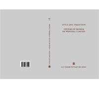 Peter E. Knox Style and Tradition. Studies in Honor of Wendel (Copertina rigida)