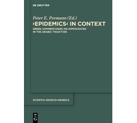 Peter E. Pormann Epidemics in Context (Copertina rigida) Scientia Graeco-Arabica