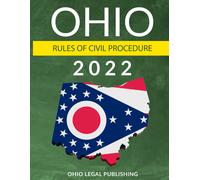 Peter Edwards E Ohio Rules of Civil Procedure 2022: Complete Rules a (Tascabile)