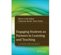 Peter Felten Alison Cook-Sa Engaging Students as Partners in (Copertina rigida)
