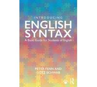 Peter Fenn Götz Schwab Introducing English Syntax (Tascabile)