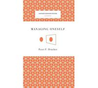 Peter Ferdinand Drucker Managing Oneself (Copertina rigida)