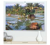 Peter Fischer - Bali 2026 (hochwertiger Premium Wandkalender 2026 DIN A2 quer), Kunstdruck in Hochglanz: Unglaubliche Farben und Vielfalt einer exotischen Insel.