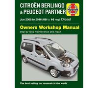 Peter Gill Citroen Berlingo & Peugeot Partner Diesel (June 08 - 16) (Tascabile)