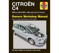Peter Gill Citroen C4 Owners Workshop Manual (Tascabile)