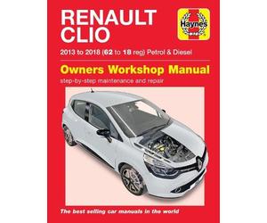 Peter Gill Renault Clio petrol & diesel ('13-'18) 62 to18 (Tascabile)