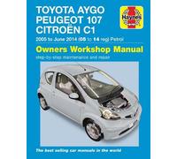 Peter Gill Toyota Aygo, Peugeot 107 & Citroen C1 Petrol ('05-June'14 (Tascabile)