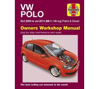Peter Gill VW Polo (09 - 14) Haynes Repair Manual (Tascabile)