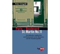 Peter Gingold Paris - Boulevard St. Martin No. 11: Ein jüdisc (Copertina rigida)