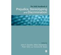 Peter Glick The SAGE Handbook of Prejudice, Stereotyping and Discrim (Tascabile)