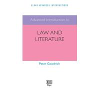 Peter Goodrich Advanced Introduction to Law and Literature (Copertina rigida)