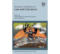 Peter Goodrich Research Handbook on Law and Literature (Copertina rigida)