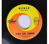 PETER & GORDON - woman / wrong from the start 45 rpm single