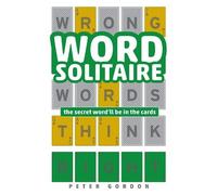 Peter Gordon Word Solitaire (Tascabile)