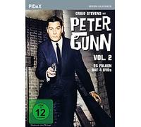 Peter Gunn, Vol. 2 / Weitere 25 Folgen der Kult-Krimiserie mit Craig Stevens (Pidax Serien-Klassiker)