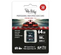 Peter Hadley Scheda Prof. High-Speed 64 GB UHS-I SDXC Cl10, U3, V30 (100/95 MB/s)