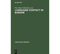 Peter Hans Nelde Language contact in Europe (Copertina rigida)
