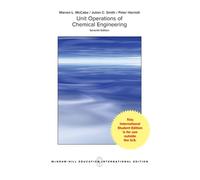 Peter Harriott Julian Smith W Unit Operations of Chemical Engineerin (Tascabile)