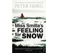 Peter Høeg Miss Smilla's Feeling For Snow (Tascabile)
