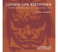Peter Hewitt piano - Beethoven Piano Sonatas Nos. 5-7, Op.10 Nos. 1-3