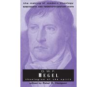 Peter Hodgson G.W.F Hegel (Tascabile)