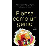 Peter Hollins Piensa como un genio (Copertina rigida)