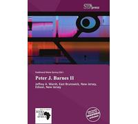 Peter J. Barnes II: Jeffrey A. Warsh, East Brunswick, New Jersey, Edison, New Jersey