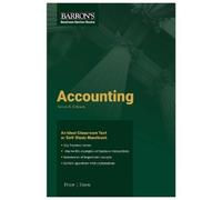 Peter J. Eisen Barron's Educational Series Accounting (Tascabile)