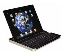 Peter Jäckel Aluminium Keybord Case for iPad Tastiera per Dispositivo Mobile Nero Bluetooth