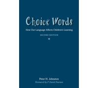 Peter Johnston Choice Words (Tascabile)