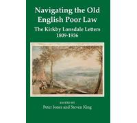 Peter Jones Navigating the Old English Poor Law (Copertina rigida)