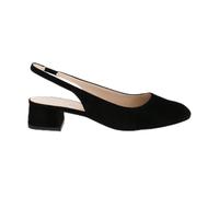 Peter Kaiser Peeptoes & Slingpumps 79540 - Scarpe da donna in pelle grezza, colore: Nero, Nero , 37 EU