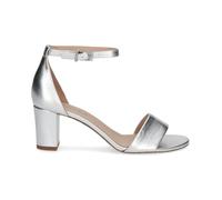 Peter Kaiser Sandali da donna 78340 in argento pelle liscia, argento, 37 EU