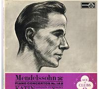 Peter Katin, London Symphony - Mendelssohn: Piano Concertos No. 1 and 2 [LP]