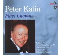 Peter Katin Peter Katin Plays Chopin (CD) Album