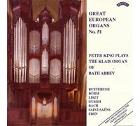 Peter King Great European Organs No. 51 (CD) Album