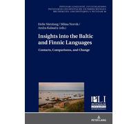 Peter Kosta Insights into the Baltic and Finnic Languages (Copertina rigida)