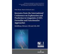 Peter Kosta Keynotes from the International Conference on Exp (Copertina rigida)