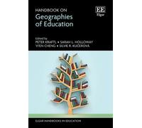 Peter Kraftl Handbook on Geographies of Education (Copertina rigida)