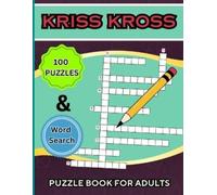 Peter Kriss Kross Puzzle Book +Word Search for Adults (Tascabile)
