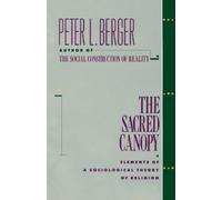 Peter L. Berger The Sacred Canopy (Tascabile)
