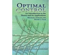 Peter L Falb Michael Athans Optimal Control (Tascabile)