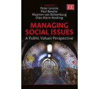 Peter Leisink Managing Social Issues (Copertina rigida)