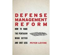 Peter Levine Defense Management Reform (Copertina rigida)