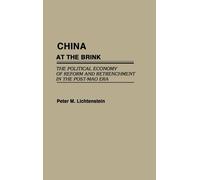 Peter Lichtenstein China at the Brink (Copertina rigida)