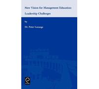 Peter Lorange New Vision for Management Education (Copertina rigida)