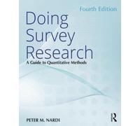 Peter M. Nardi Doing Survey Research (Tascabile)
